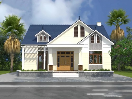 Màu Sơn Nhà Đẹp Cấp 4 Xu Hướng 2025 - 2026