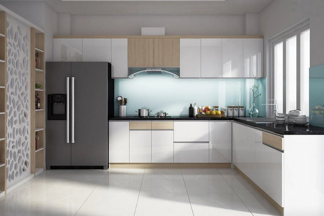 cach chon mau son trong nha bep menh kim