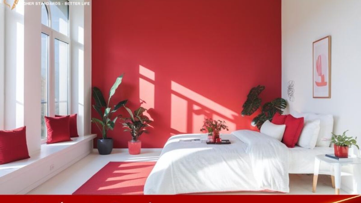 cach chon mau son trong nha menh hoa