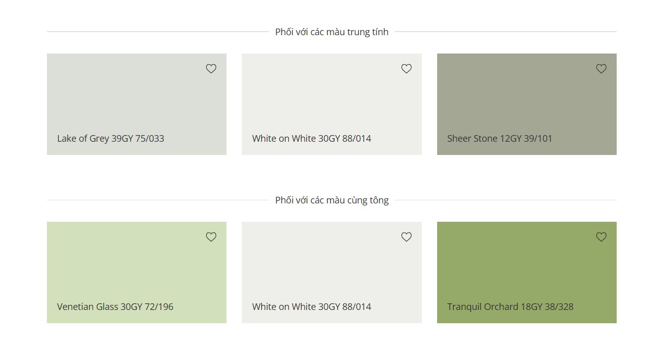 ma mau trang kem son dulux