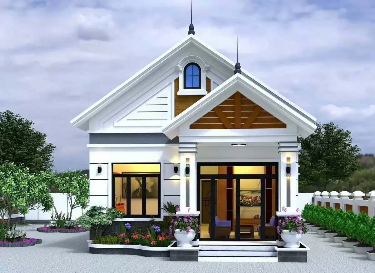 mau son nha dep cap 4 dep o nong thon