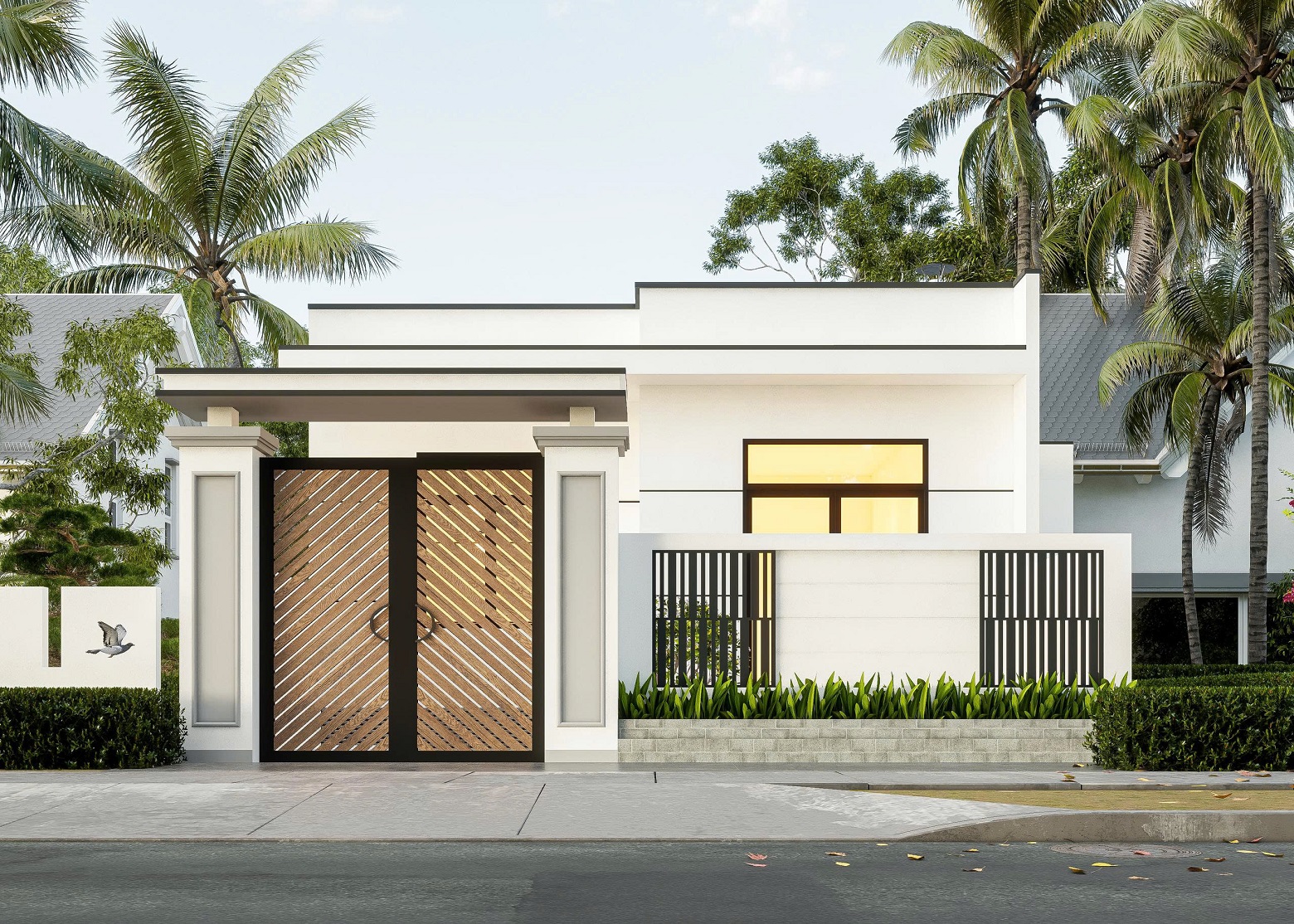 mau son nha dep cap 4 vang kem