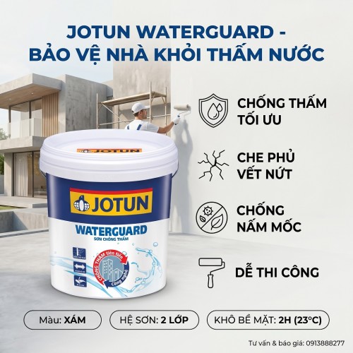 Sơn Chống Thấm Tường Jotun WaterGuard Thùng 20kg