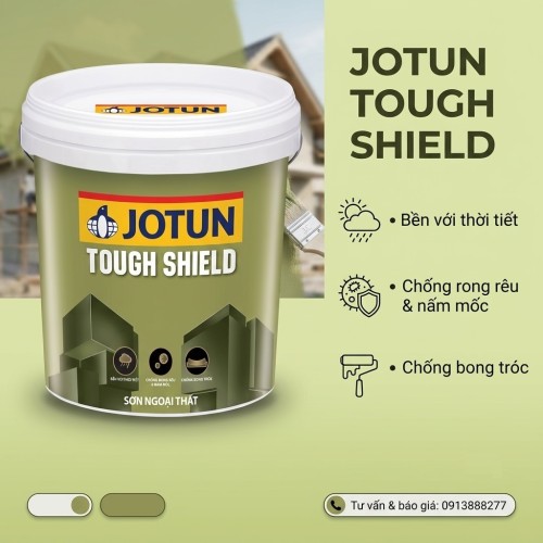 Sơn Jotun  Ngoài Trời Tough Shield 17L