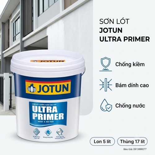 Sơn Lót Ngoài Trời Jotun Ultra Primer Thùng 17L