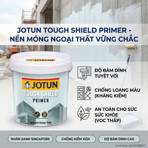 Sơn lót Jotun Tough Shield Primer Chống Kiềm 17L