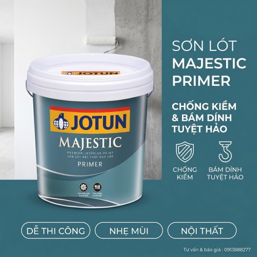 Sơn Lót Trong Nhà Jotun Majestic Primer Chống Kiềm 17L