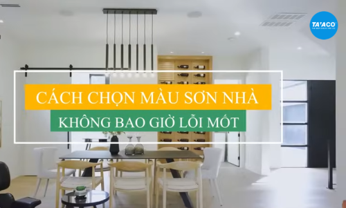 Bí Quyết Chọn Màu Sơn Để Nhà Chật Hóa Rộng, Nhà Thường Hóa Sang Trọng