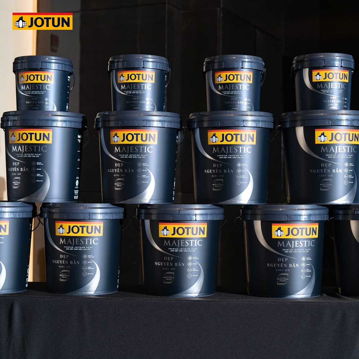 Sơn Jotun Majestic Đẹp Nguyên Bản Siêu Mờ