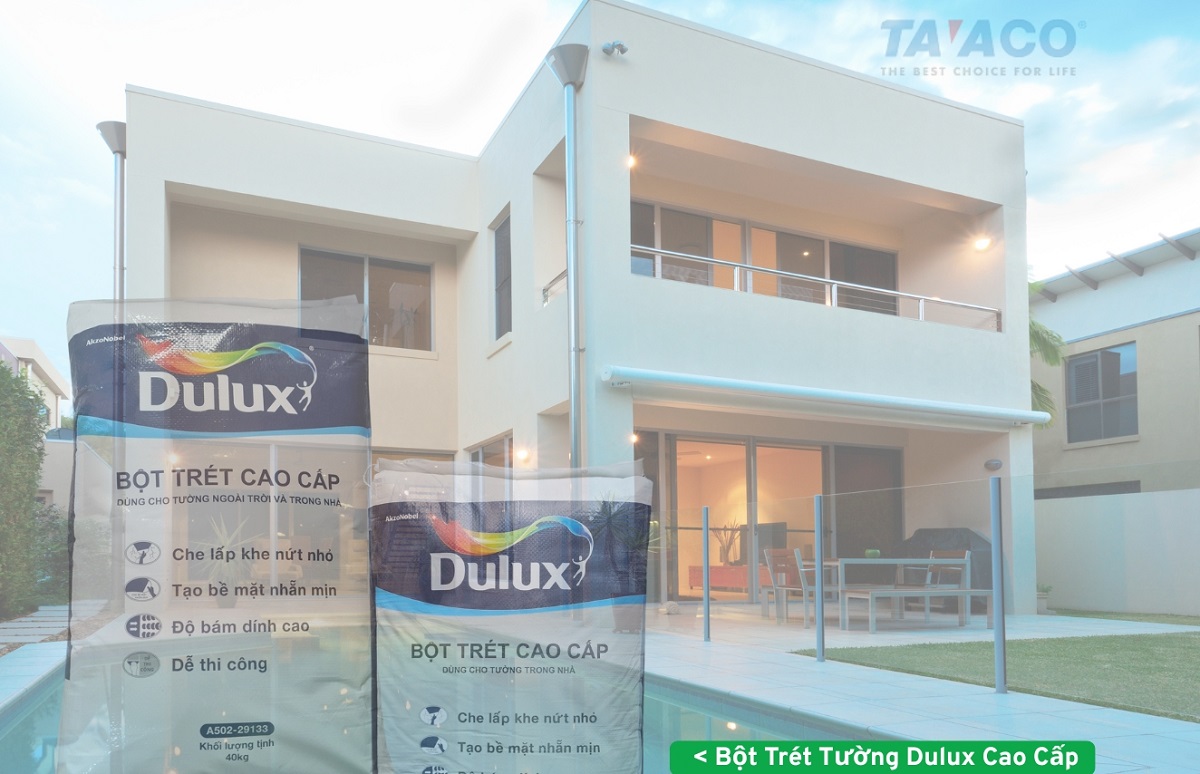 Bảng Giá Bột Trét Tường Dulux 2025