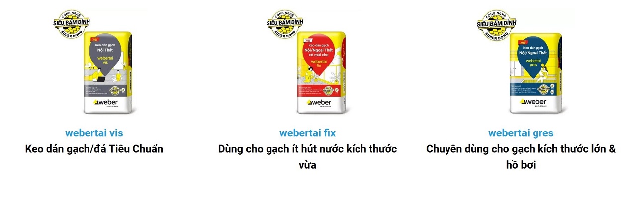 cac loai keo dan gach weber