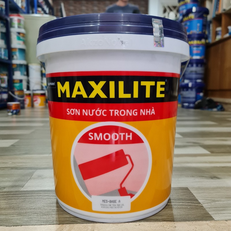 son maxilite trong nha smooth