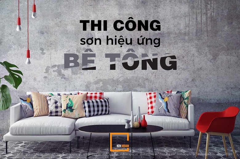 thi cong son hieu ung be tong