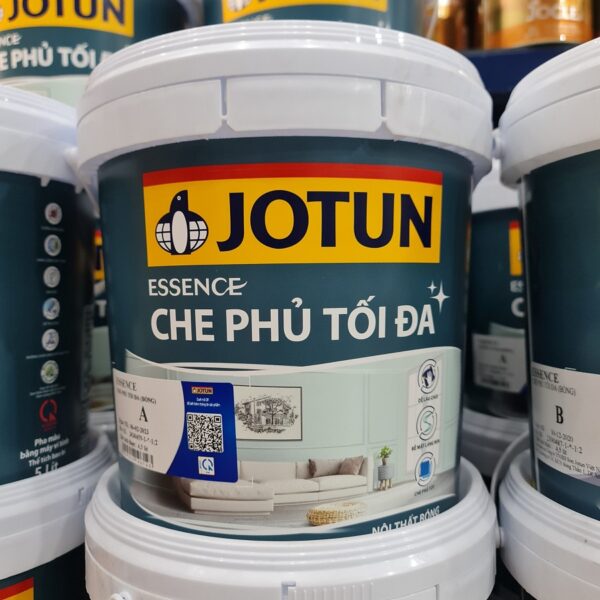 Sơn Jotun Essence Che Phủ Tối Đa Bóng 15L