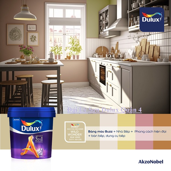 Đại lý sơn Dulux Quận 4