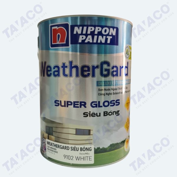 Sơn Nippon WeatherGard Super Gloss Siêu Bóng 5L