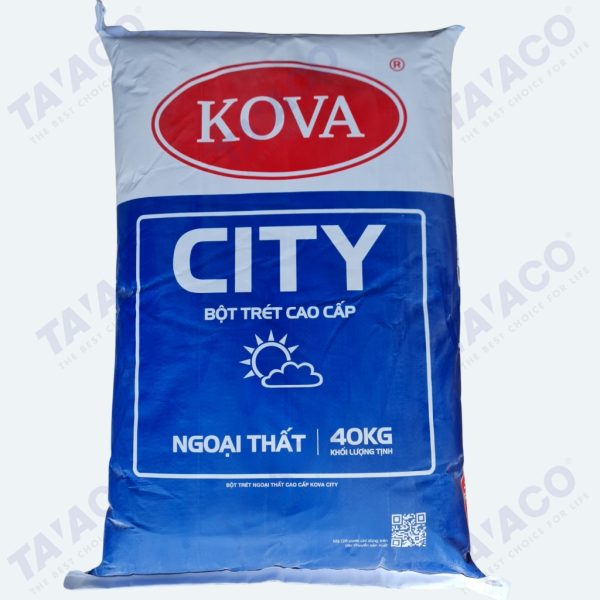 Bột trét tường kova city ngoài trời