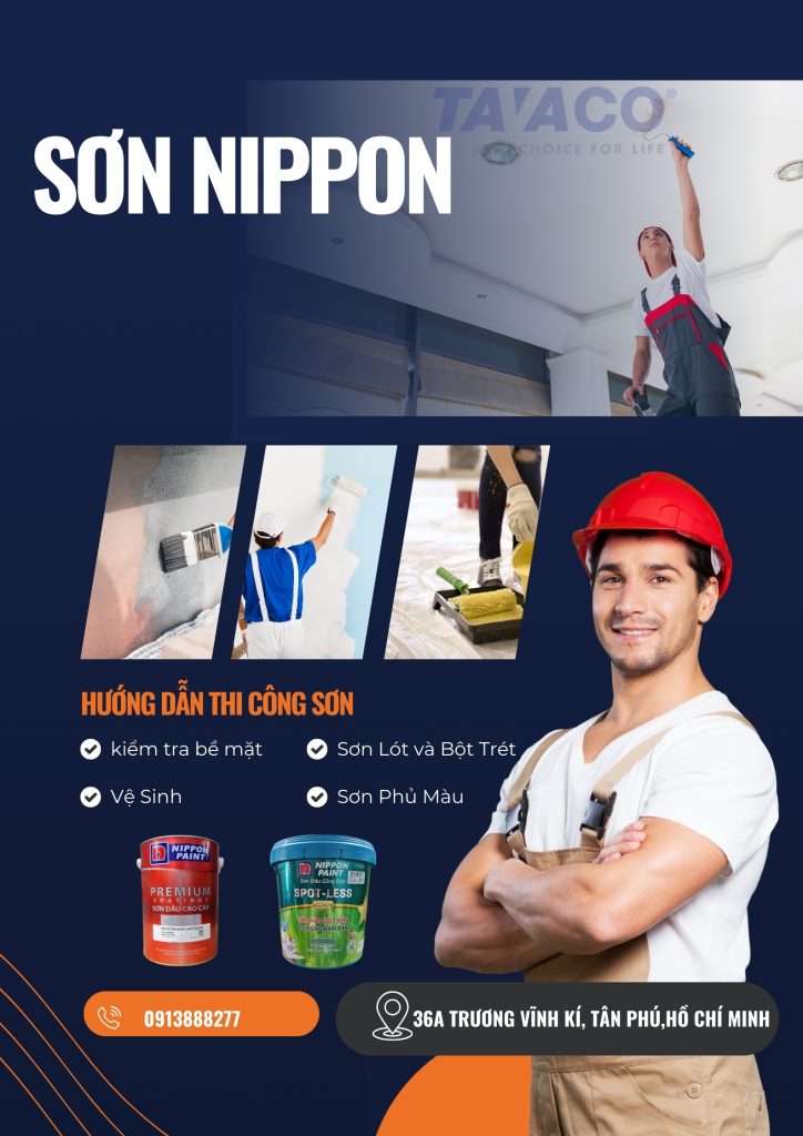 Hướng dẫn sử dụng sơn Nippon